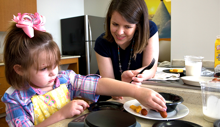 A Le Bonheur patient learns about the ketogenic diet to control seizures.